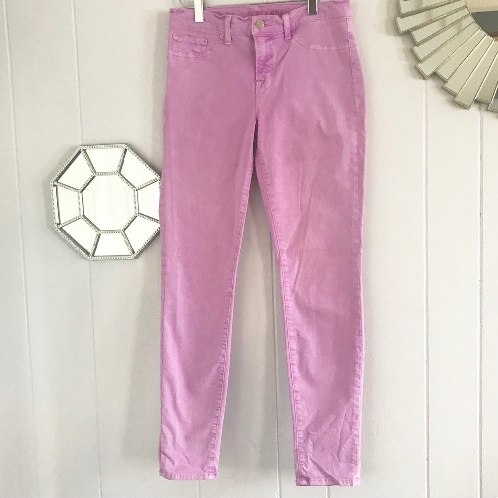 J Brand Skinny Jeans Neon Purple 28